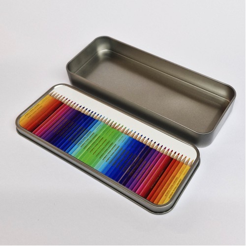 Metal Pencil Tin Bespoke Printing