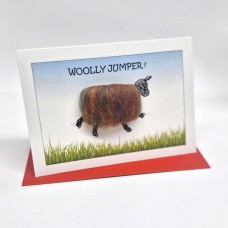 S170 Sheep Card-WOOLLY JUMPER