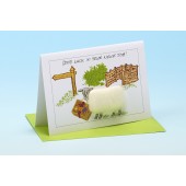 S64 Sheep Card-NEWE JOB